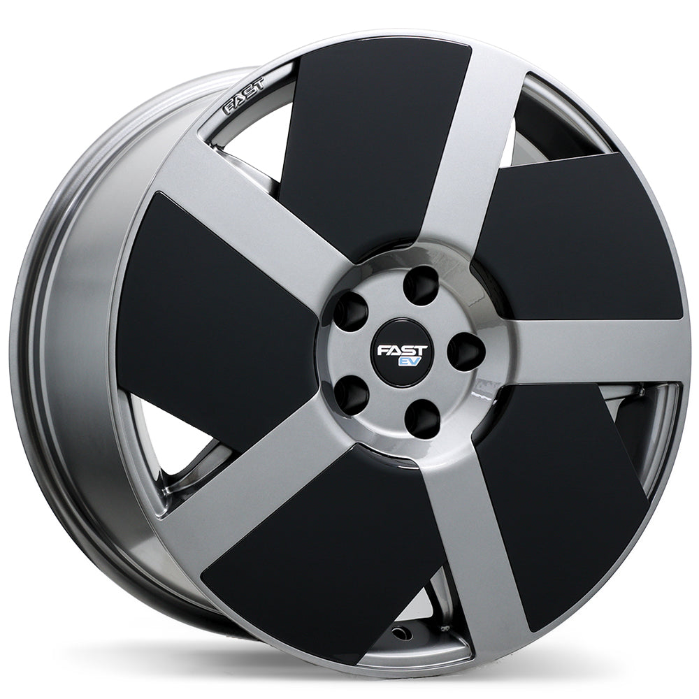 Fast Wheels EV06 - Gloss Grey 19x8.5 5x112 +28 66.6 CB