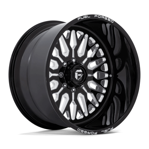 Fuel Offroad FF109 Gloss Black Mill-mach 26x12 -40 6x139.7mm 78.1mm