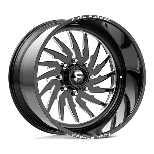 Fuel Offroad FF110 Gloss Black Mill-mach 26x12 -72 8x165.1mm 125mm