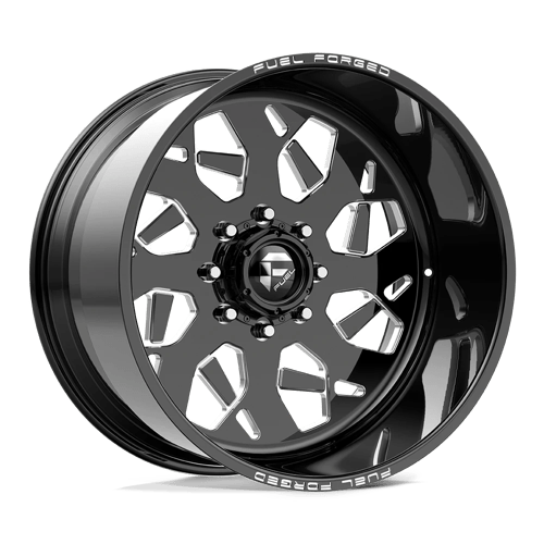 Fuel Offroad FF111 Gloss Black Mill-mach 26x12 -72 6x139.7mm 95mm