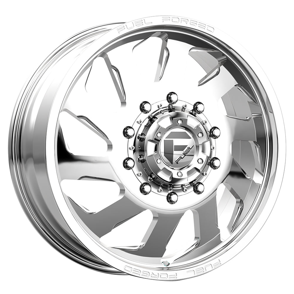 Fuel Offroad FF39 Gloss Brushed Polished 22x8.25 -224 8x200mm 142mm