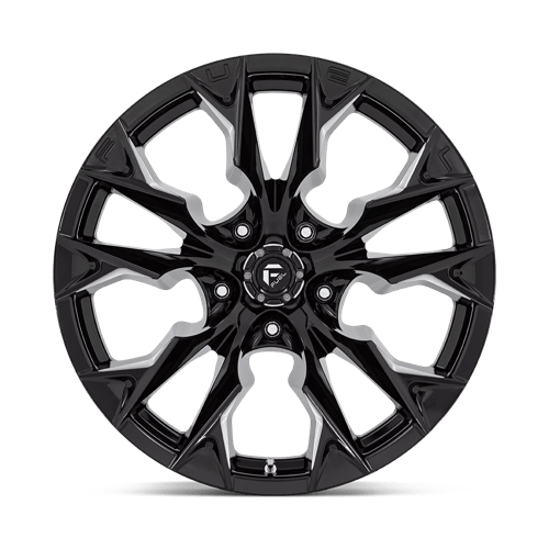 Fuel Offroad D803 FLAME Gloss Black Milled 20x10 -18 5x139.7mm 78.1mm