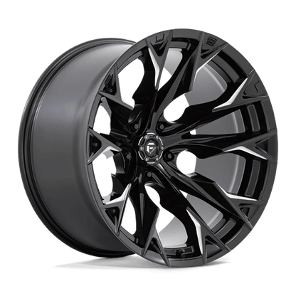 Fuel Offroad D803 FLAME Gloss Black Milled 22x12 -44 5x127mm 71.5mm