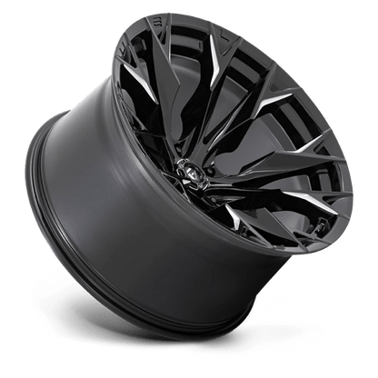 Fuel Offroad D803 FLAME Gloss Black Milled 22x12 -44 5x139.7mm 78.1mm