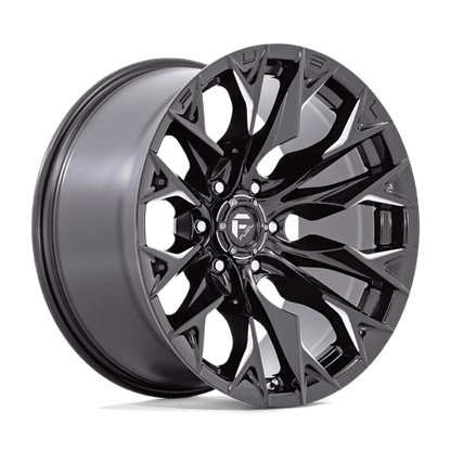 Fuel Offroad D803 FLAME Gloss Black Milled 20x10 -18 6x135mm 87.1mm