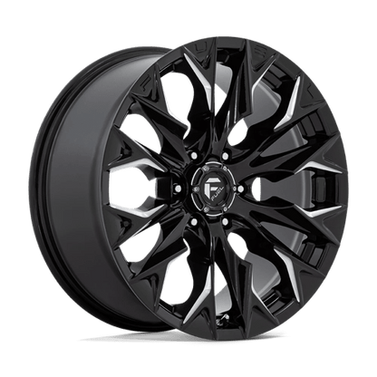 Fuel Offroad D803 FLAME Gloss Black Milled 20x9 +20 6x135mm 87.1mm