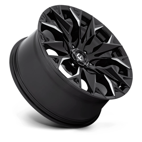 Fuel Offroad D803 FLAME Gloss Black Milled 20x9 +20 6x139.7mm 106.1mm