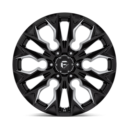 Fuel Offroad D803 FLAME Gloss Black Milled 20x9 +20 6x135mm 87.1mm