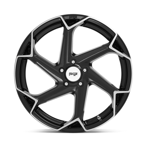 Niche M255 FLASH Gloss Black Brushed 20x10.5 +40 5x112mm 66.6mm