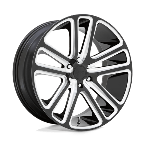 DUB S255 FLEX Gloss Black Milled 24x10 +10 5x127mm 78.1mm