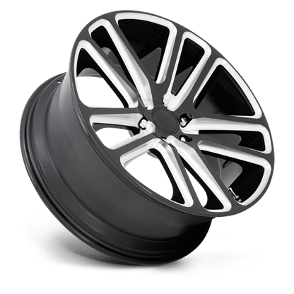 DUB S255 FLEX Gloss Black Milled 22x9.5 +25 6x139.7mm 106.1mm