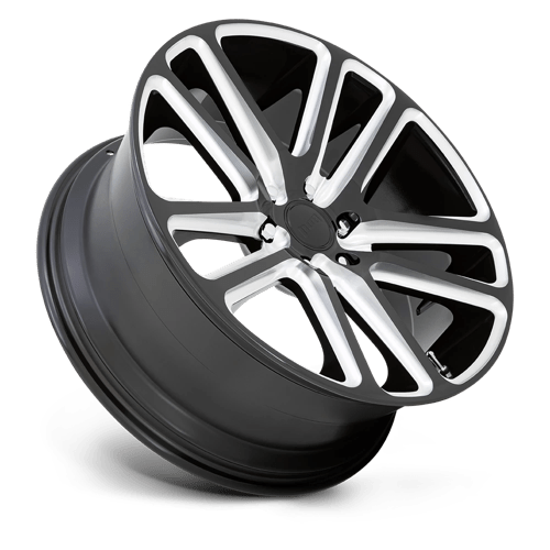 DUB S255 FLEX Gloss Black Milled 26x10 +10 5x127mm 78.1mm