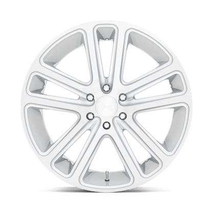 DUB S257 FLEX Gloss Silver Brushed Face 26x10 +30 6x139.7mm 78.1mm