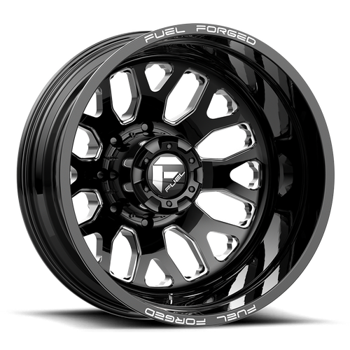 Fuel Offroad FF19 Gloss Black Milled 22x8.25 -202 8x200mm 142mm