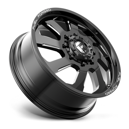 Fuel Offroad DD39 FF39D Gloss Black Milled 20x8.25 +105 8x200mm 142mm