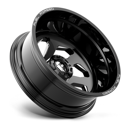 Fuel Offroad DD39 FF39D Gloss Black Milled 22x8.25 -202 8x200mm 142mm