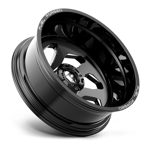 Fuel Offroad DD39 FF39D Gloss Black Milled 22x8.25 -202 8x200mm 142mm