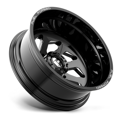 Fuel Offroad DD39 FF39D Gloss Black Milled 20x8.25 -202 10x225mm 170.1mm