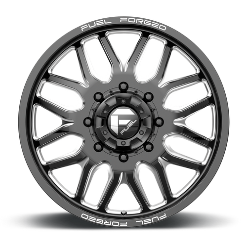 Fuel Offroad DB66 FFC66 Matte Black Milled 22x8.25 +105 8x200mm 142mm