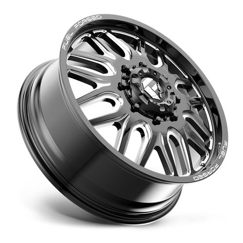 Fuel Offroad DB66 FFC66 Matte Black Milled 20x8.25 +105 8x200mm 142mm