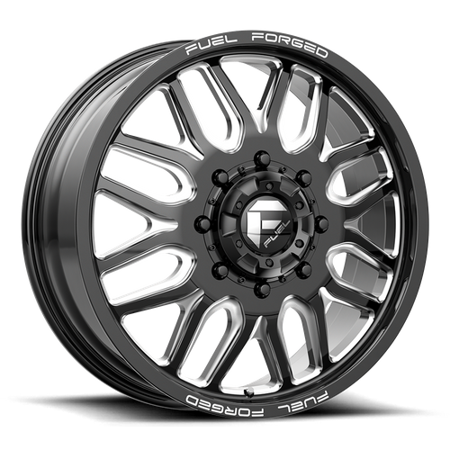 Fuel Offroad DB66 FFC66 Matte Black Milled 22x8.25 +105 8x200mm 142mm