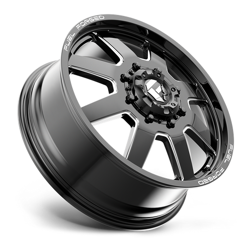 Fuel Offroad DE09 FF09D Matte Black Milled 20x8.25 +105 8x210mm 154.3mm