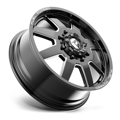 Fuel Offroad DE09 FF09D Matte Black Milled 20x8.25 +105 8x210mm 154.3mm