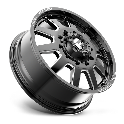 Fuel Offroad DE09 FF09D Matte Black Milled 20x8.25 +105 10x225mm 170.1mm