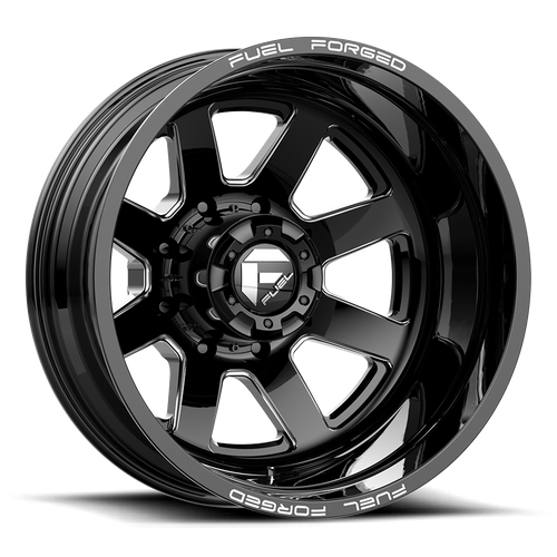 Fuel Offroad FF09 Matte Black Milled 22x8.25 -202 8x200mm 142mm