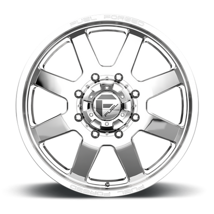 Fuel Offroad DE09 FF09D Polished 24x12 -50 10x170mm 125.1mm