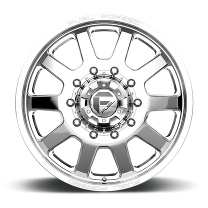 Fuel Offroad DE09 FF09D Polished 20x8.25 +105 10x225mm 170.1mm