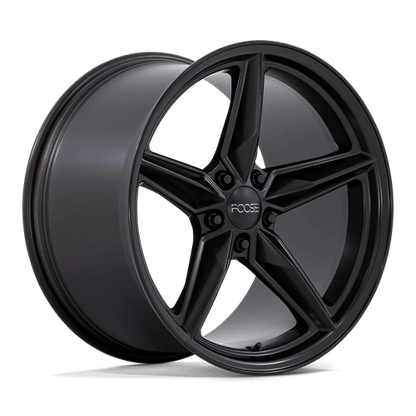 Foose F175 CF8 Matte Black 19x9.5 +17 5x120mm 67.1mm