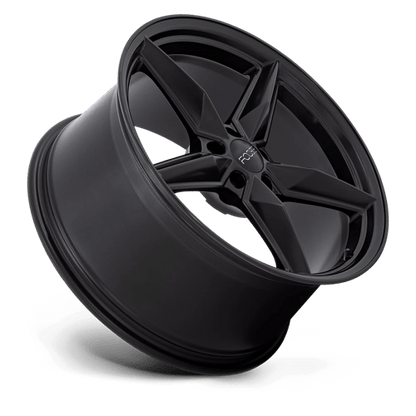 Foose F175 CF8 Matte Black 20x10 +35 5x114.3mm 70.7mm
