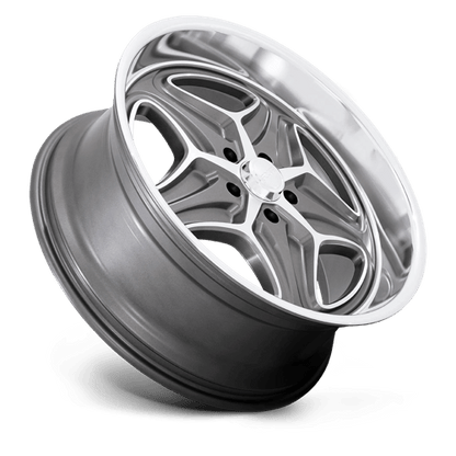 Foose F172 MERLOT Anthracite Machined 22x10.5 +6 5x120.65mm 72.6mm