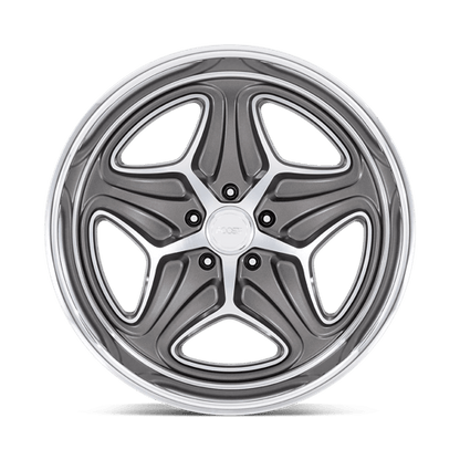 Foose F172 MERLOT Anthracite Machined 22x10.5 +6 5x120.65mm 72.6mm