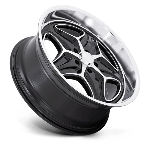 Foose F171 MERLOT Gloss Black Machined 22x10.5 +6 5x120.65mm 72.6mm