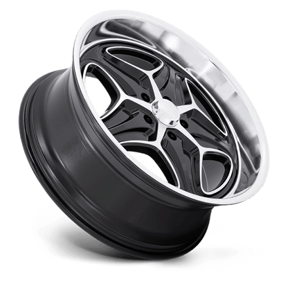 Foose F171 MERLOT Gloss Black Machined 22x10.5 +6 5x120.65mm 72.6mm