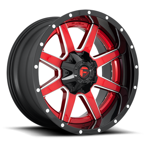 Fuel Offroad D250 MAVERICK Gloss Red 20x10 -19 8x170mm 125.1mm - 2 PIECE