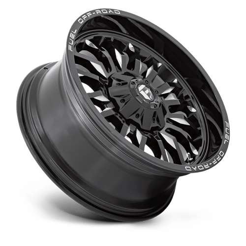 Fuel Offroad D795 ARC Gloss Black Milled 22x10 -18 8x170mm 125.1mm
