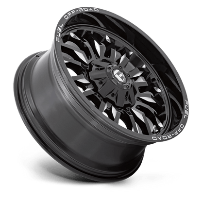 Fuel Offroad D795 ARC Gloss Black Milled 22x10 -18 8x170mm 125.1mm