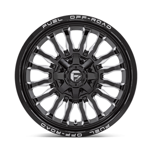 Fuel Offroad D795 ARC Gloss Black Milled 22x10 -18 8x180mm 124.2mm