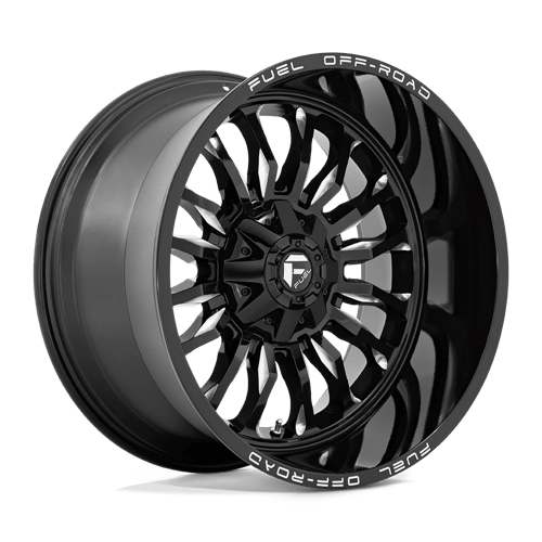 Fuel Offroad D795 ARC Gloss Black Milled 22x12 -44 5x139.7|5x150mm 110.1mm