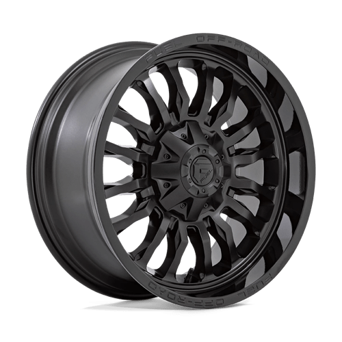 Fuel Offroad D796 ARC Matte Black W/ Gloss Black Lip 22x12 -44 8x165.1mm 125.1mm