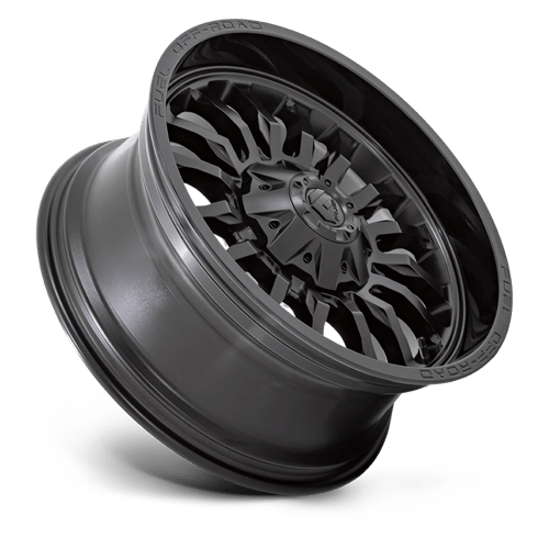 Fuel Offroad D796 ARC Matte Black W/ Gloss Black Lip 22x12 -44 8x180mm 124.2mm