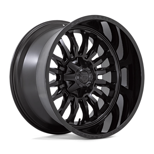 Fuel Offroad D796 ARC Matte Black W/ Gloss Black Lip 22x12 -44 6x135|6x139.7mm 106.1mm