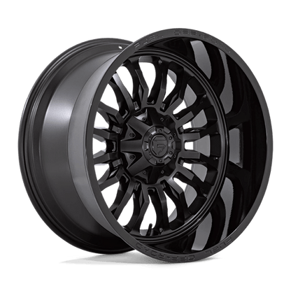 Fuel Offroad D796 ARC Matte Black W/ Gloss Black Lip 22x12 -44 6x135|6x139.7mm 106.1mm