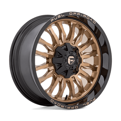 Fuel Offroad D797 ARC Platinum Bronze W/ Black Lip 20x10 -18 5x127|5x139.7mm 87.1mm