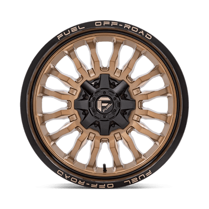Fuel Offroad D797 ARC Platinum Bronze W/ Black Lip 20x9 +1 5x127|5x135mm 87.1mm