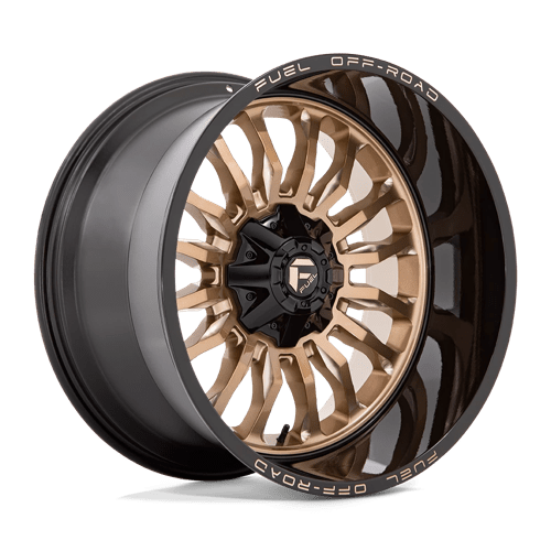 Fuel Offroad D797 ARC Platinum Bronze W/ Black Lip 22x12 -44 5x114.3|5x127mm 78.1mm