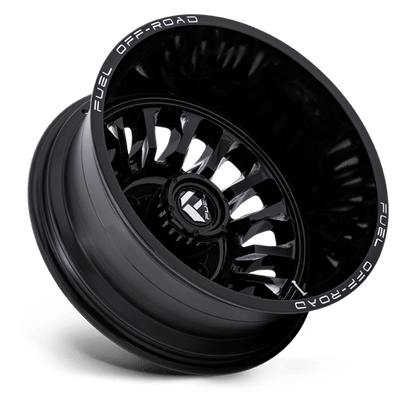 Fuel Offroad D868 ARC DUALLY Gloss Black Milled 22x8.25 -227 8x170mm 125.1mm